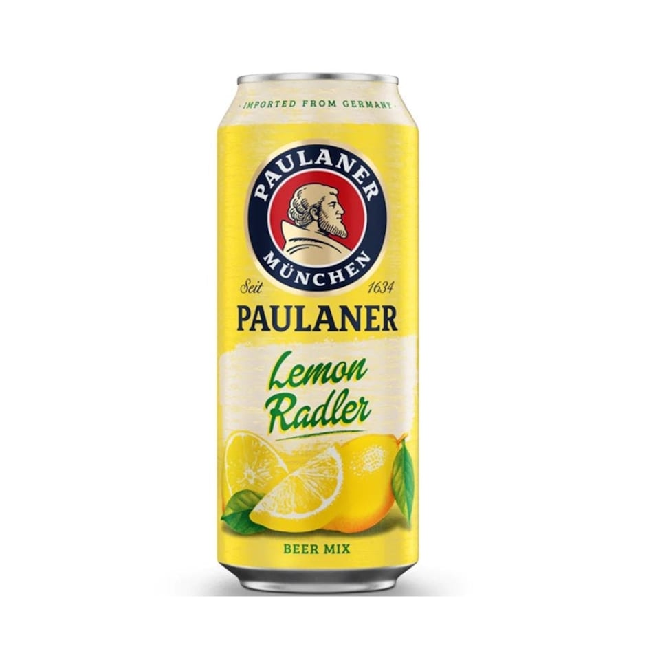 image 1 of Paulaner Beers Mixed Case - Lemon Radler - Munich Lager - Weissbier 24 x 500ml