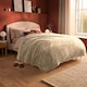 image 10 of Silentnight Heat Genie Self Heating Giant Blanket Cream | Natural