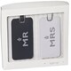 image 2 of Mr and Mrs Luggage Tags Wedding Gift
