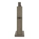 image 3 of Lisbon Dressing Table Mirror - L9 x W44 x H48.5 cm - Black Wood Grain Black