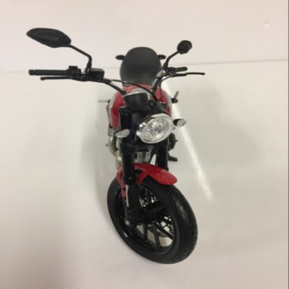 image 1 of Ducati Scrambler Icon 2015 Rosso Ducati 1:12 Scale TSMMC0004 New