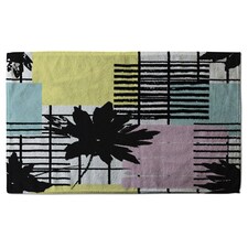 Geometric Shape & Leaf Print (Kitchen Towel)