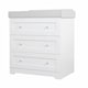 image 2 of Tutti Bambini Rio Chest Changer - White/Dove Grey