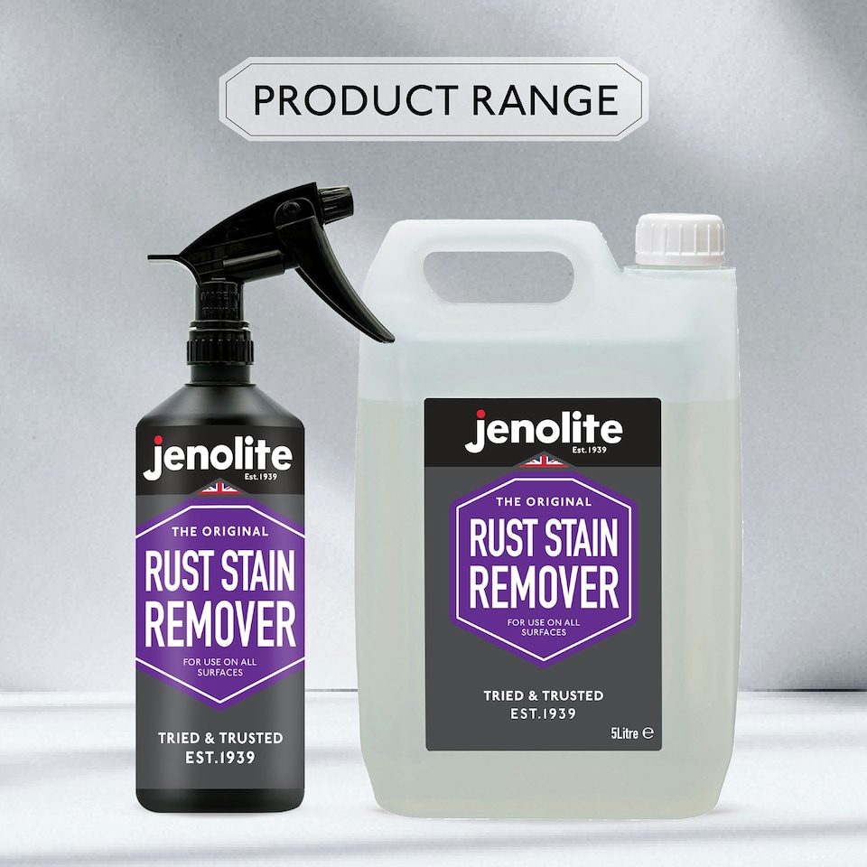 image 1 of Jenolite Wipe Clean Rust Stain Remover Spray - 5l