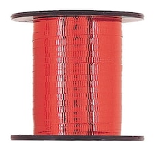 Red Metallic Curling Ribbon - 250 yd / 228.6m