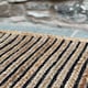image 2 of CHAKKAR DARK Stripe Rectangular Braided Beige Black Rug - Jute - L120 x W180 - Beige/Black Brown