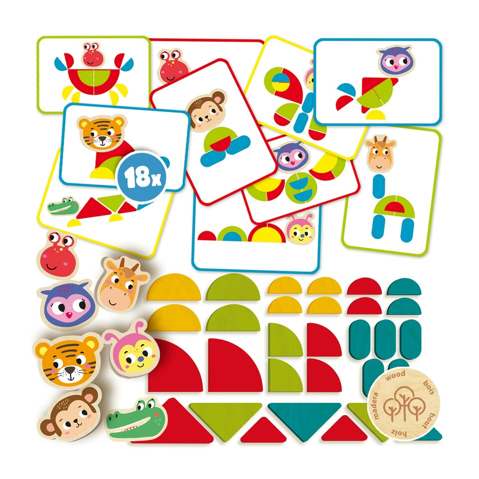 image 1 of SES Creative Montessori - Creating Animal Shapes
