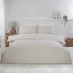 image 2 of Gingham Polycotton Check Polycotton Duvet Cover Set With Pillowcase Brown | Single