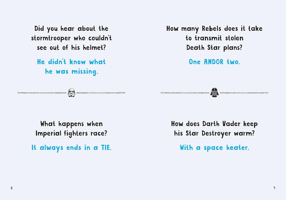 image 1 of Star Wars Dad Jokes Book