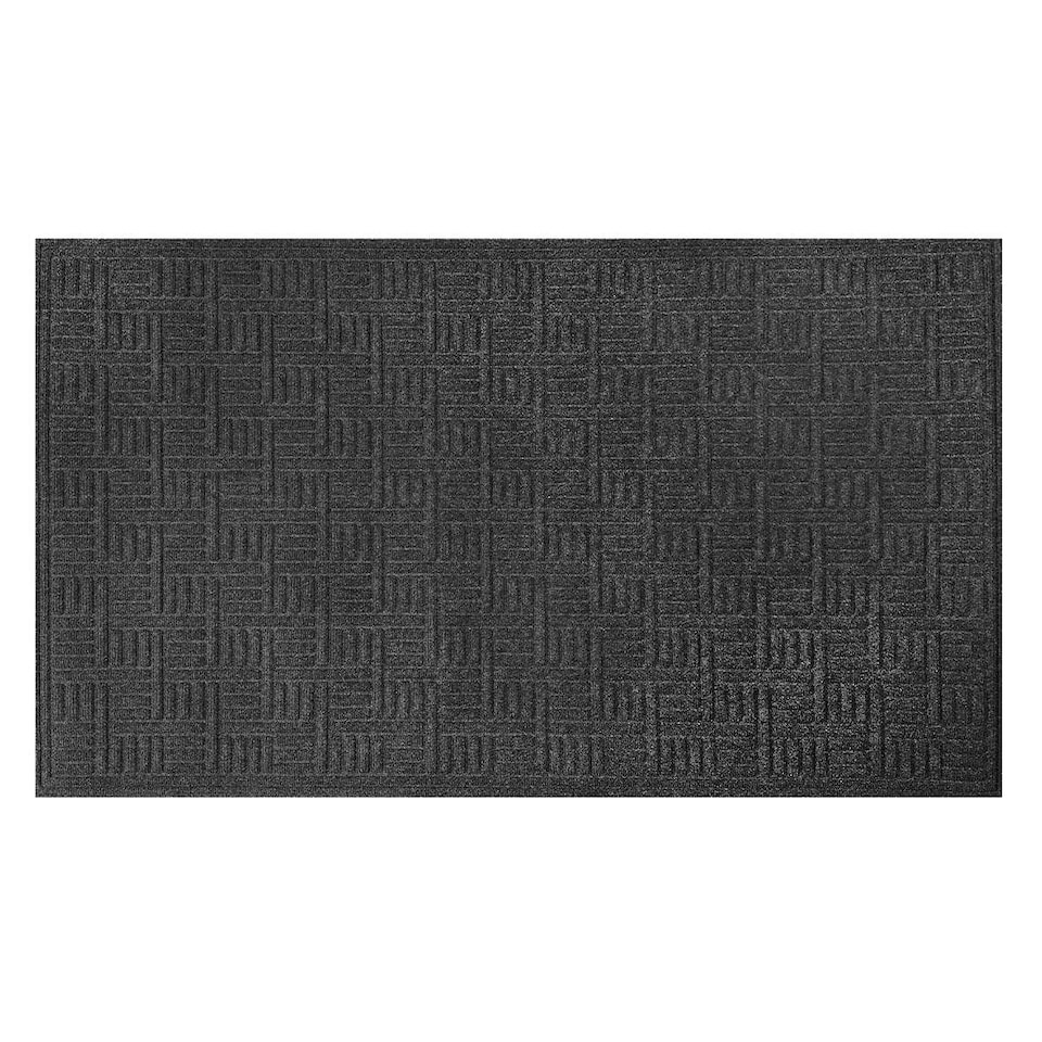 image 1 of Heavy Duty Commercial Entrance Mat 150cm x 90cm Black