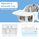 image 5 of COSTWAY 4 in 1 Baby Highchair Infant Feeding Seat
