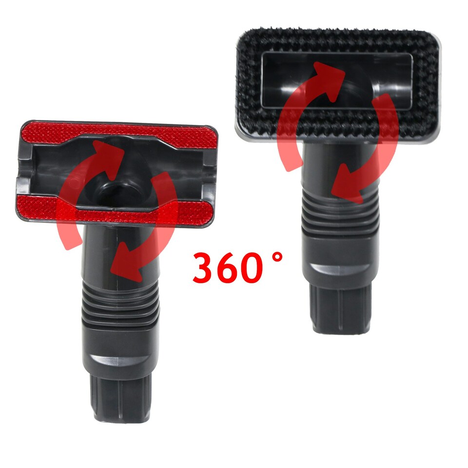 image 1 of SPARES2GO Brush Crevice Tool Set compatible with compatible with Shark IZ300 IZ320 IZ300UK IZ320UK Vacuum Cleaner
