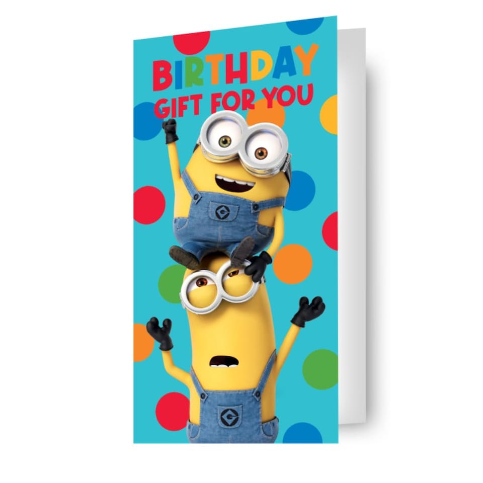 image 1 of Despicable Me Birthday Money Wallet
