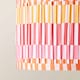 image 5 of ValueLights Rae Small Stripe Multicolour Pleated Shade