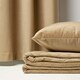 image 5 of Homescapes Diamond Quilted Beige Velvet Bed Throw Cream