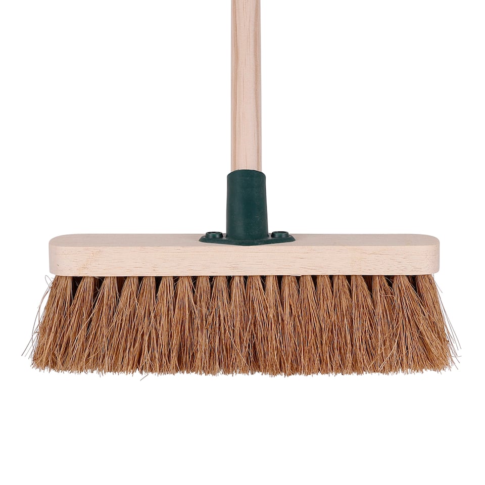 image 1 of Charles Bentley 11" Bassine and Coco Brooms Set of 2