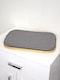 image 3 of Showerdrape Cotswold Grey Bathroom Storage Basket | Grey | 1