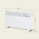 image 7 of HOMCOM 1500W Panel Heater, Low Energy Electric Heater for Home, White