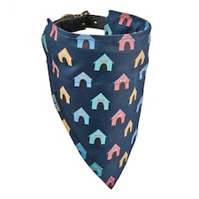 Digby & Fox House Dog Bandana - Navy - L
