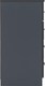 image 4 of Dakota 4 Drawer Chest Grey | Dark Grey