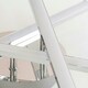 image 2 of ValueLights Infinity Chrome Crossover Integrated LED Ceiling Light Silver