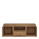 image 2 of Fribo 2 Door 1 Drawer 136cm wide TV Cabinet in Oak