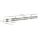 image 7 of Outsunny Decorative Garden Fencing, Wooden Landscape Edging, Grey