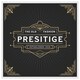 image 1 of Art deco old fashioned prestige (Picutre Frame) White | XS