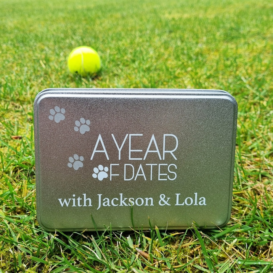 image 1 of Personalised Dates With Your Dog(s) Valentines Day gift