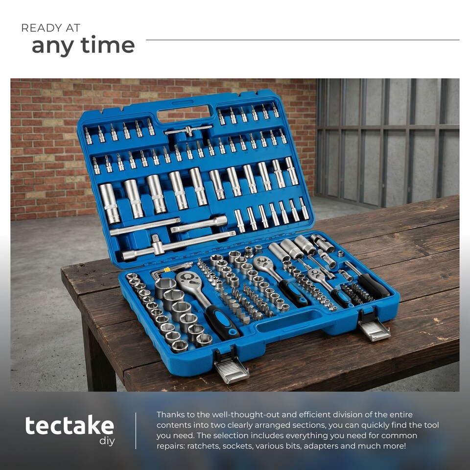 image 1 of Ratchet Spanner Set 171 pc