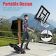 image 5 of COSTWAY Basketball Hoop Backboard Height Adjustable 1.35-3.05m Black | Standard