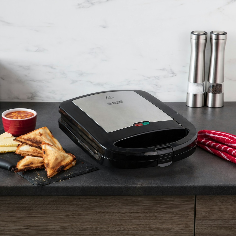 image 1 of Russell Hobbs 4 Portion Deep Fill Sandwich Maker