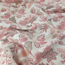Pink Metallic Woven Brocade Fabric for Dressmaking, 144cm / 56" Wide - per metre