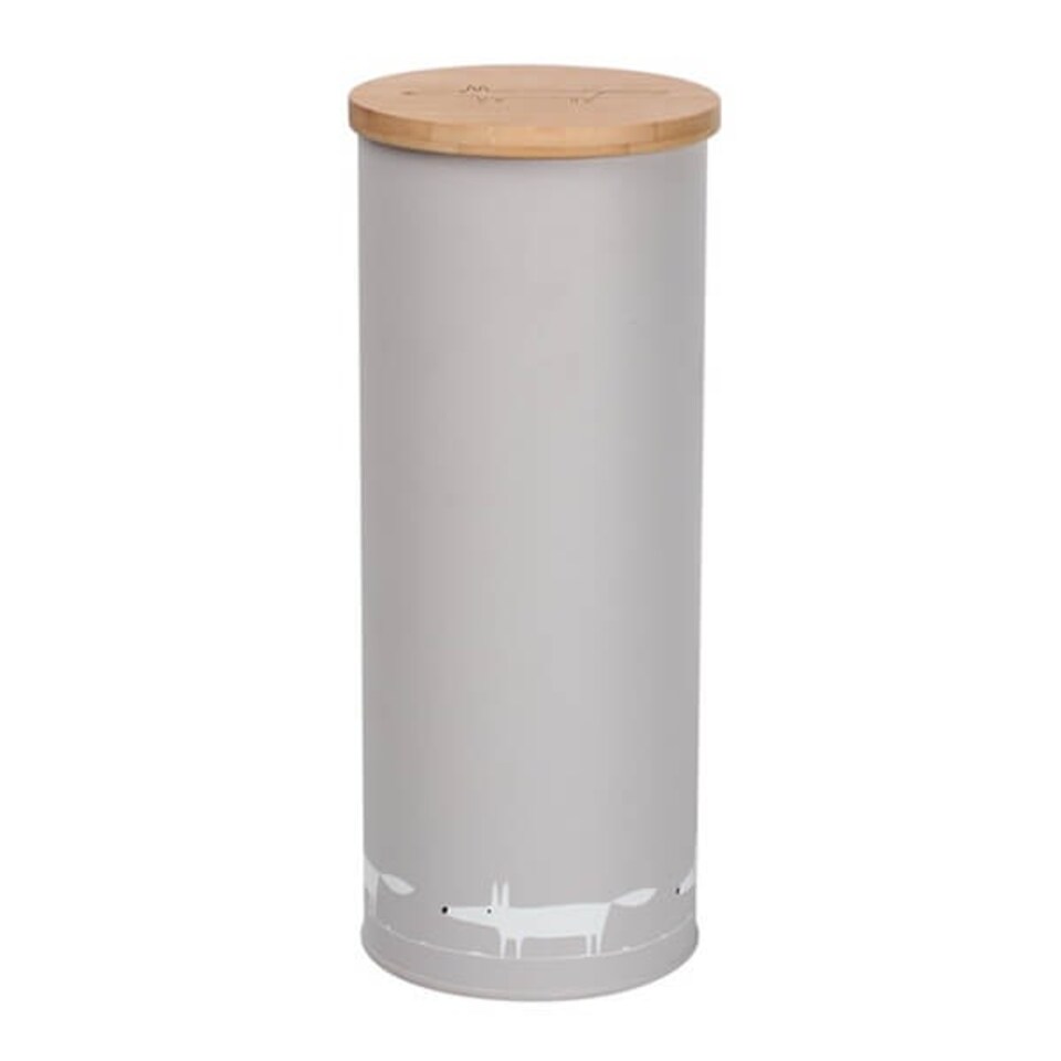 image 1 of Scion Living Mr Fox Spaghetti Storage Jar Grey