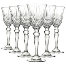 RCR Crystal Melodia Liqueur Glasses - 50ml - Pack of 6