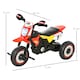 image 7 of HOMCOM Toddler Pedal Tricycle Ride-On Learning Music Lights 18-36 Months Red