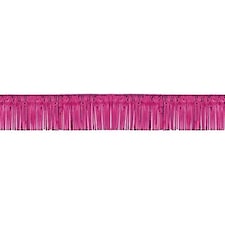 Burgundy Metallic Fringe Garland - 18 Ft x 5 Inches / 549 x 13cm - Pack of 10