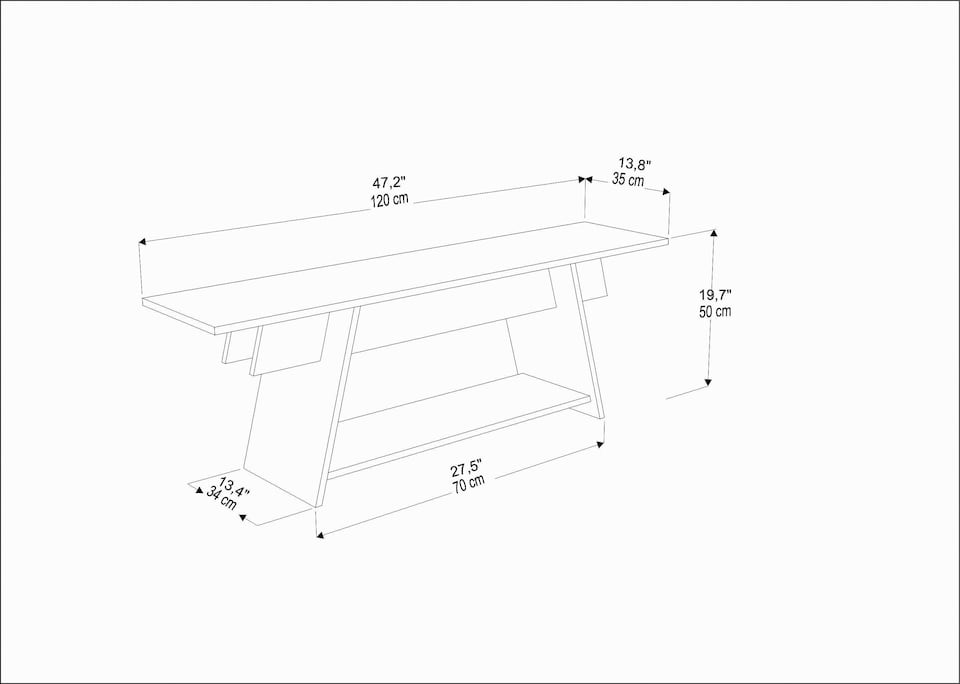 image 1 of Decorotika Lanca  TV Unit for TVs up to 47 inches