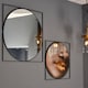 image 3 of Isaac Mirror - Glass/Iron - L1.5 x W97 x H97 cm - Black