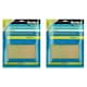 image 1 of 20pc Assorted Sandpaper Sanding Sheets for Metal Wood Plastic Medium 100 Grit
