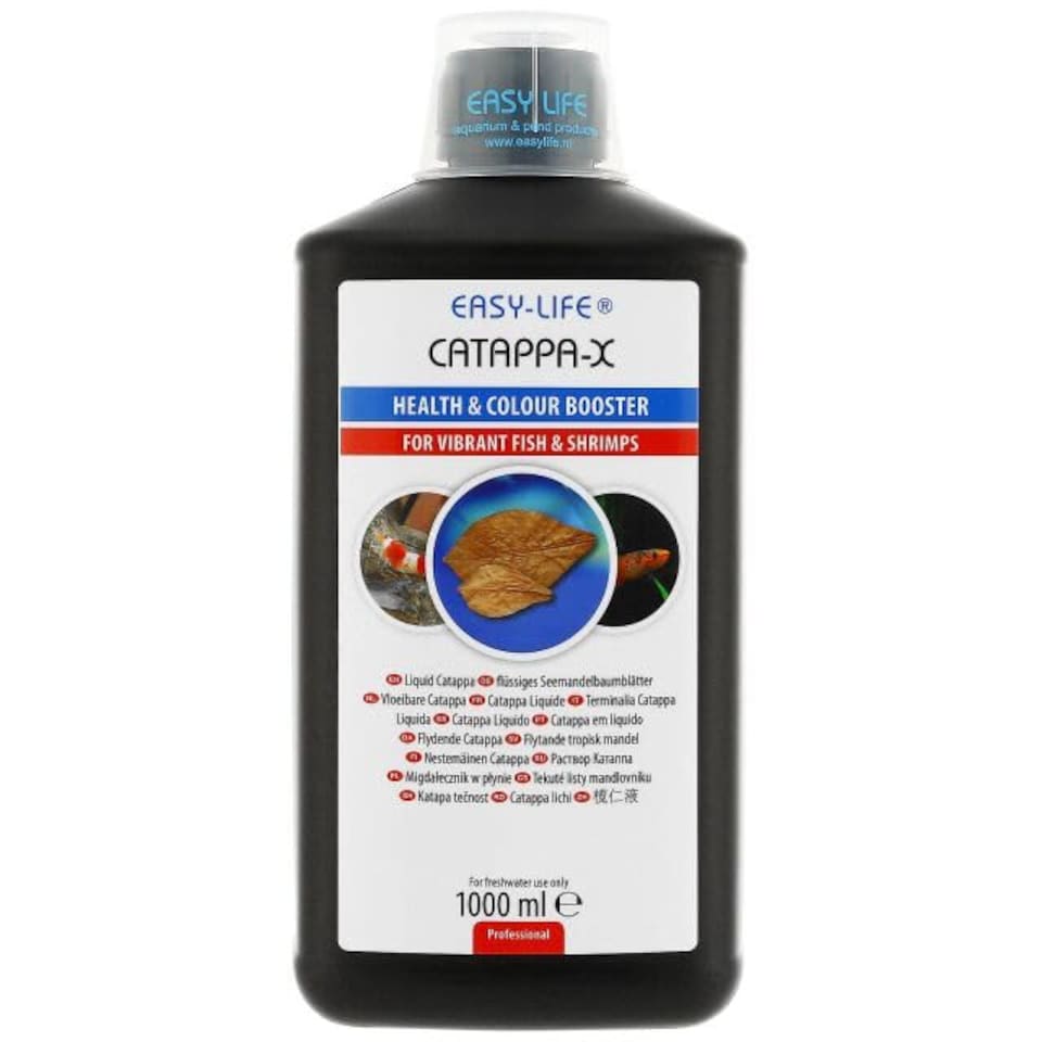 image 1 of Easy Life Catappa-X Aquarium Treatment 1L | Clear