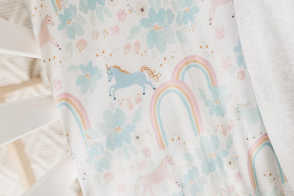 image 1 of Copper Pearl Premium Elasticised Cot Sheet Whimsy