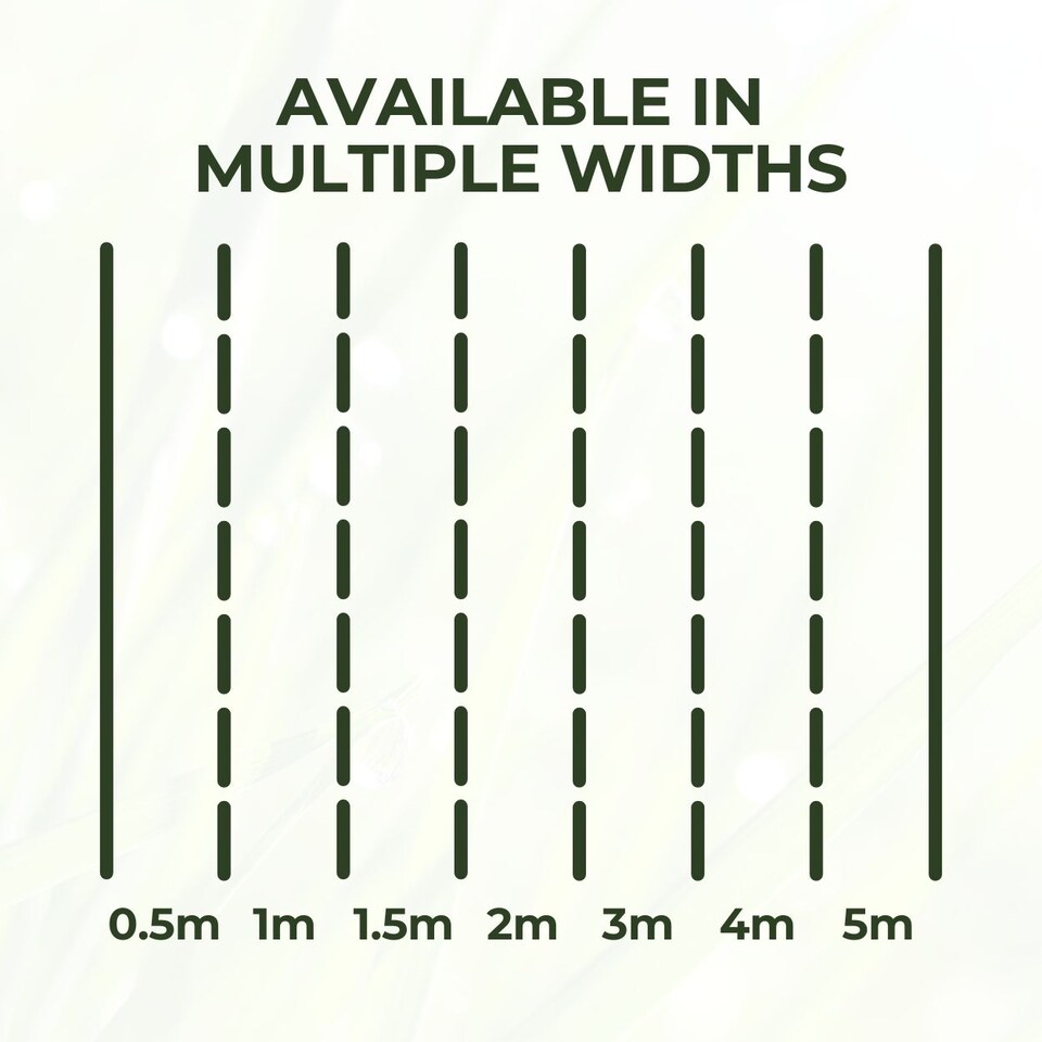 image 1 of 7mm Artificial Grass - 4m x 4m - Budget Fake Lawn Astro Turf | Green | 4m x 4m | 1