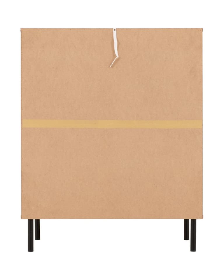 image 1 of Leon 3+2 Drawer Chest - L40 x W80 x H98.5 cm - Medium Oak Effect