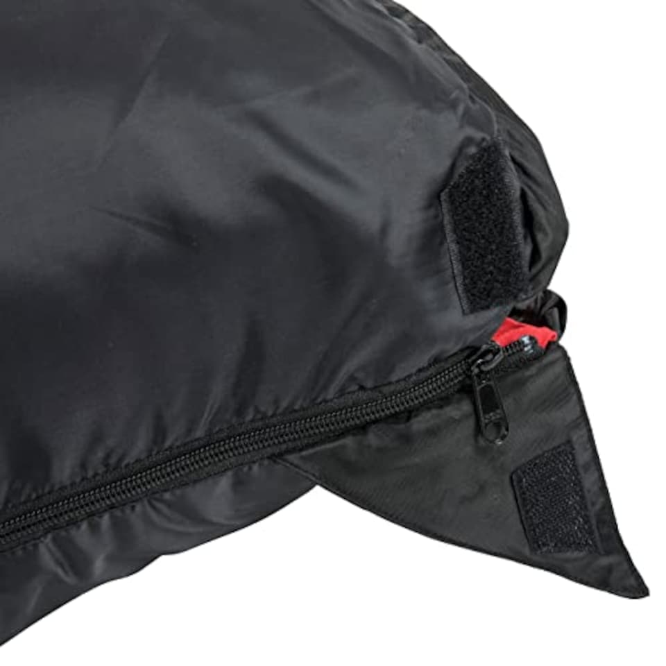 image 1 of Trespass Envelop Hollowfibre 3 Season Single Sleeping Bag For Travel Camping