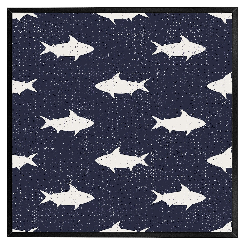 image 1 of Fish (Picutre Frame) Black | XL