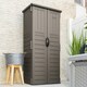 image 4 of Suncast Mannington Storage Cabinet - Stone Grey | Grey