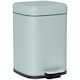 image 1 of HOMCOM 12L Kitchen Pedal Bin, Metal Rubbish Bin with Soft-close Lid Green | Light Green | 12L