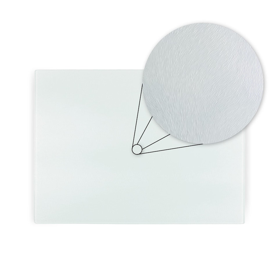 image 1 of Dart Board Round Worktop Protector - Textured Glass Chopping Board