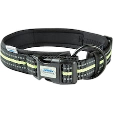 Weatherbeeta Reflective Dog Collar - Black/Yellow - XS